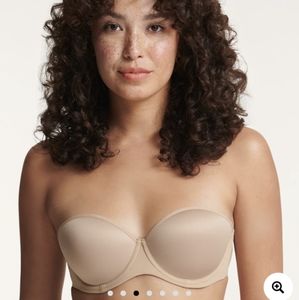 ThirdLove 24/7 Classic Strapless Bra Taupe